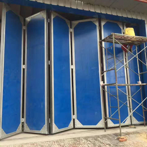 工业折叠门安装